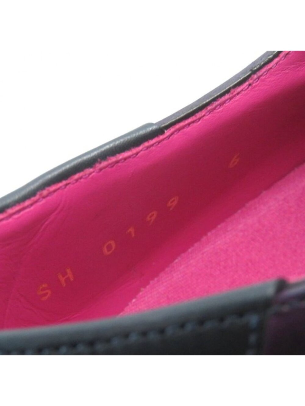 Louis Vuitton Congres Line Plain Toe Derby Shoes Leather Purple Gradient - Picture 11 of 14